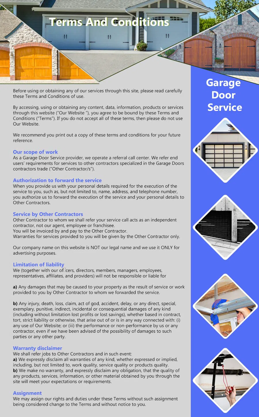 Metro Garage Door Repair Service Nashville, TN 615-576-0819